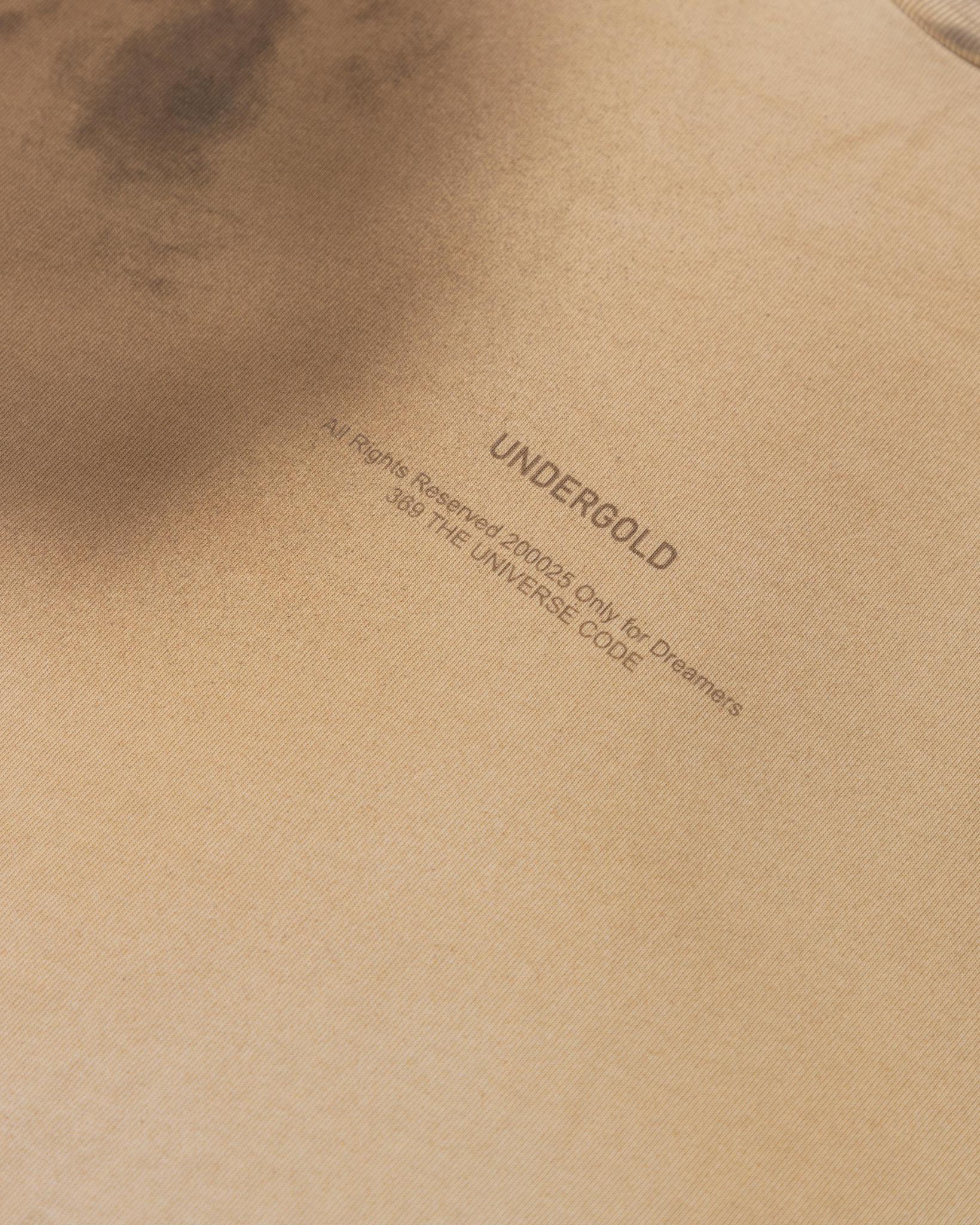 Undergold Golden Heritage Basic Regular Fit T-Shirt Burned Cream - Image 3