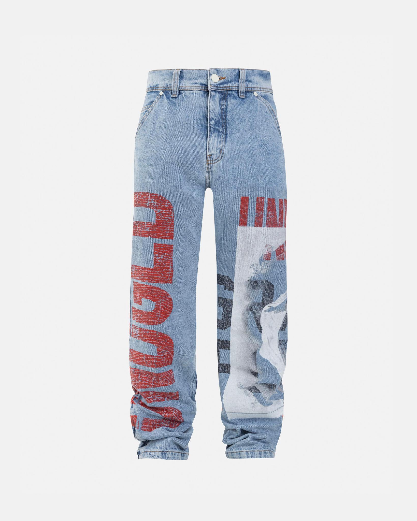 Undergold Gratia Plena Mary Regular Zip Jean