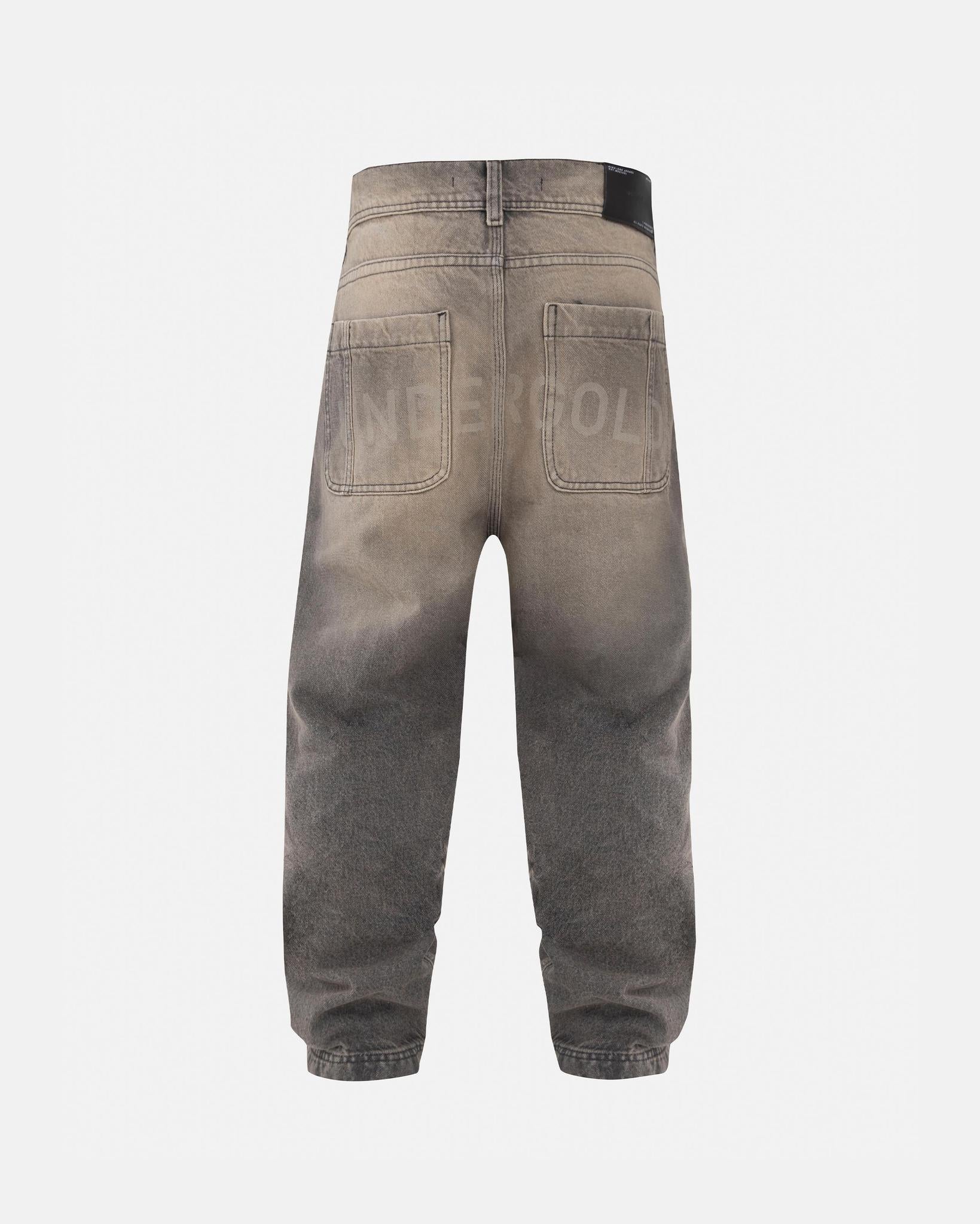 Undergold Pantalon/Pants Basics UNDERGOLD Regular Jean Dirty Black - Image 2