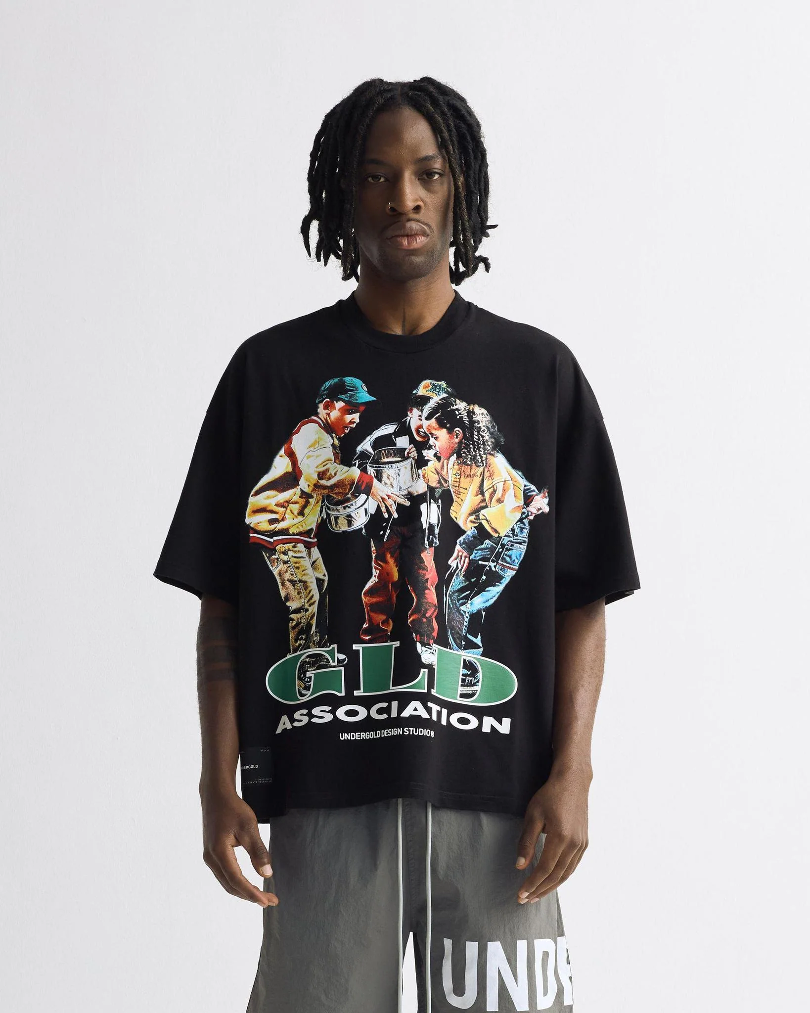 Undergold Symphony Homeboyz Boxy Tshirt Black - Image 2
