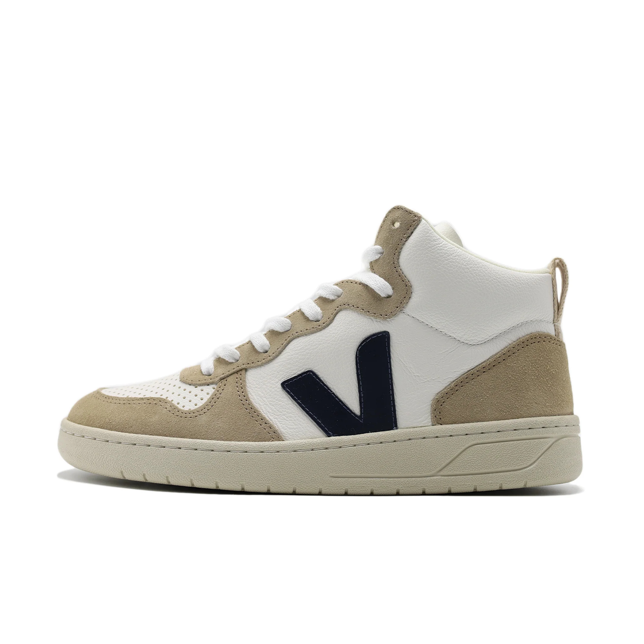 VEJA V-15 CHROMEFREE LEATHER EXTRA WHITE (MENS) - Image 3