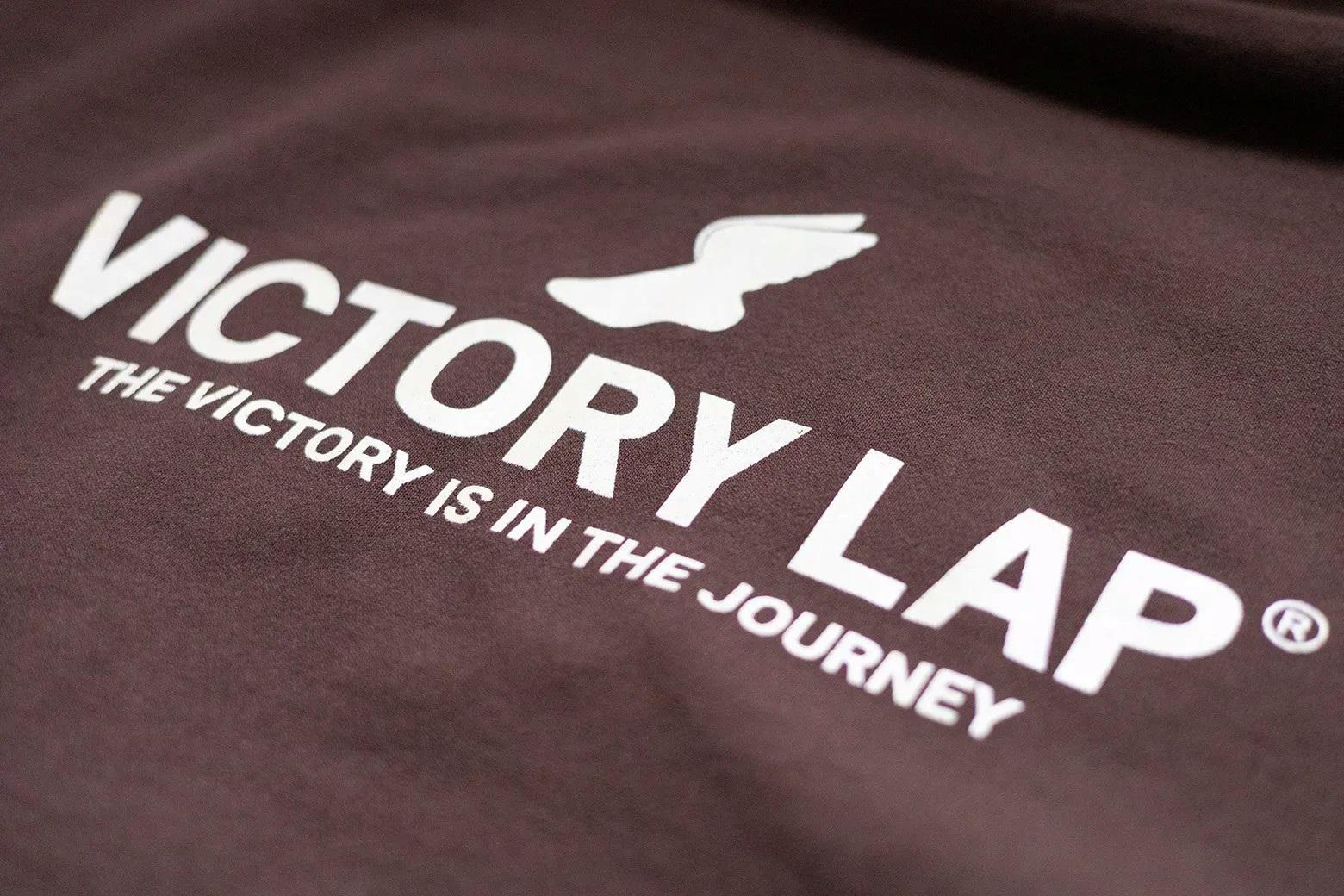Victory Lap Slogan Hoodie - Image 3