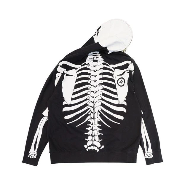 Vintage Off3rd 00s LRG Skeleton Hoodie - Image 2