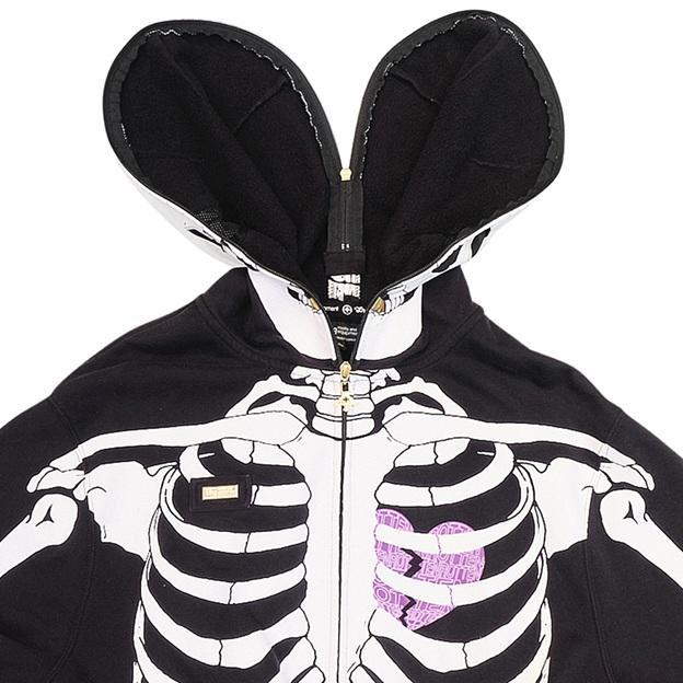 Vintage Off3rd 00s LRG Skeleton Hoodie - Image 3