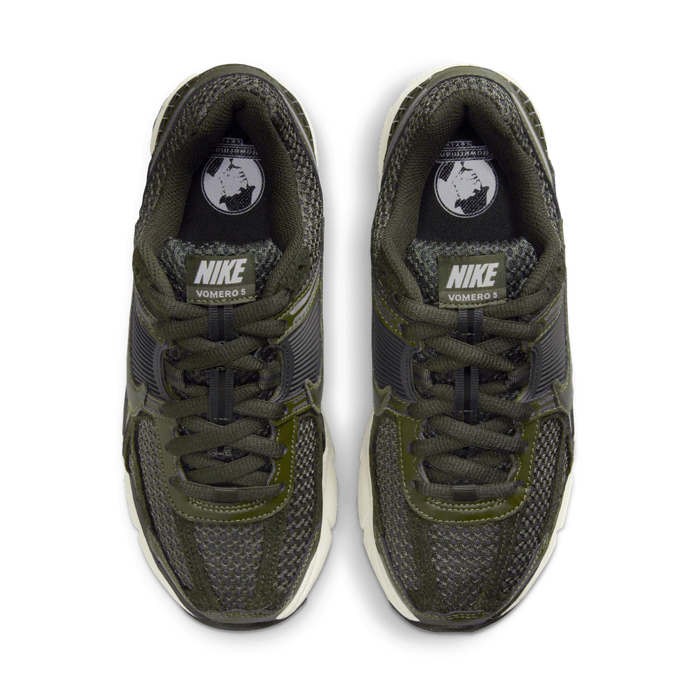 WOMENS NIKE ZOOM VOMERO 5 "DARK SEQUOIA/CARGO KHAKI" - Image 4