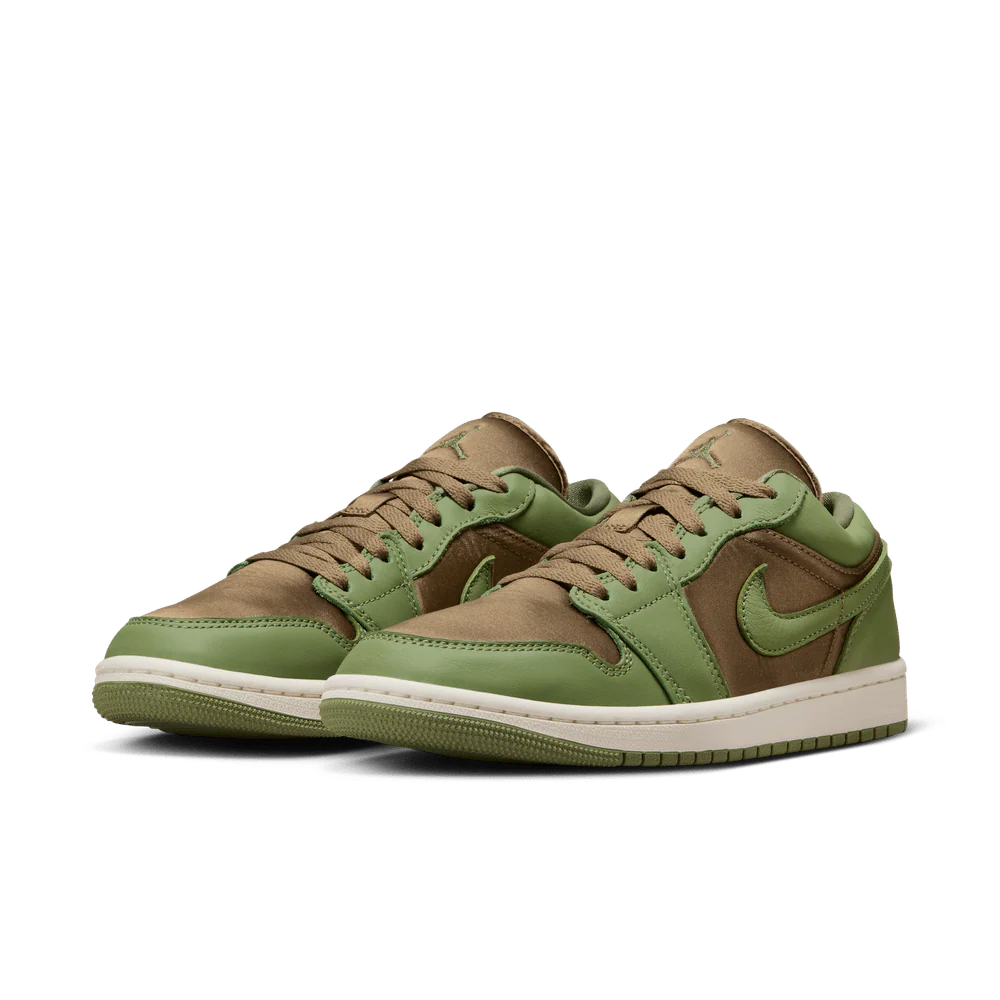 WOMENS AIR JORDAN 1 LOW SE BROWN KELP/SKY - Image 2