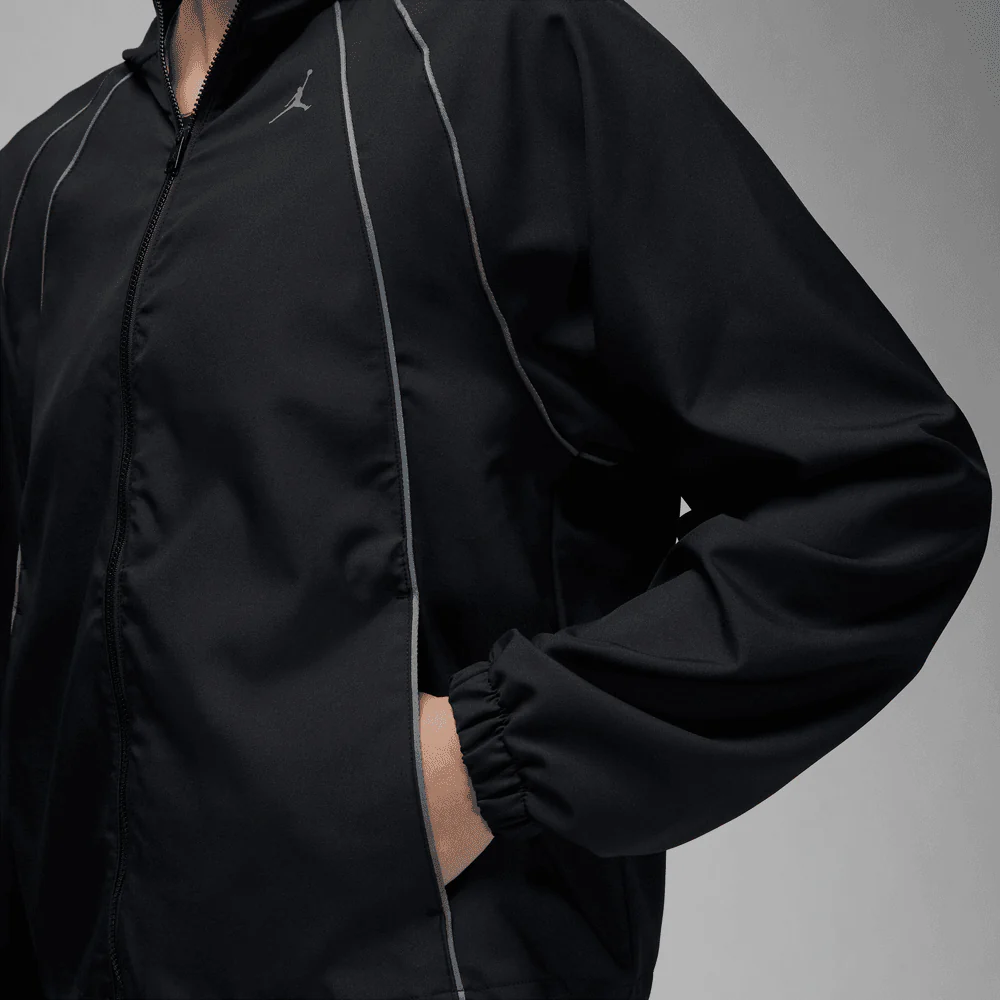 WOMEN'S JORDAN WOVEN JACKET "BLACK" - Image 5
