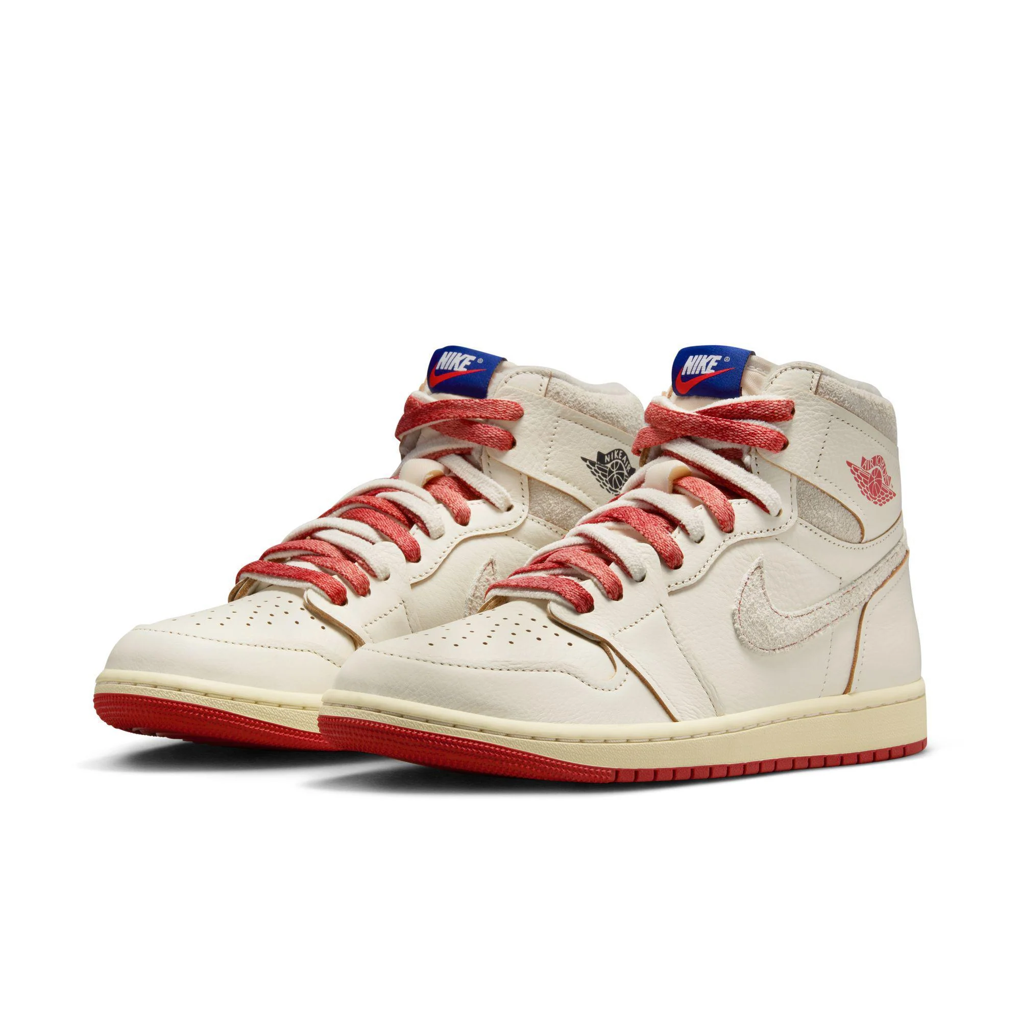 Women's Air Jordan 1 High OG Sail/Cinnabar-Light Bone - Image 2