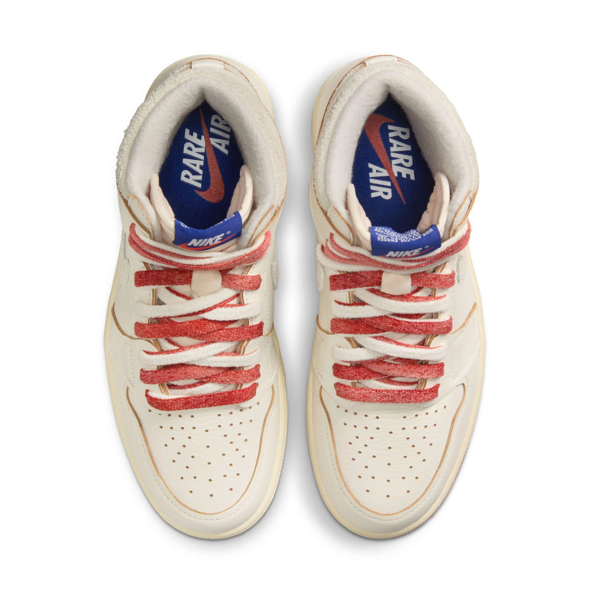 Women's Air Jordan 1 High OG Sail/Cinnabar-Light Bone - Image 4