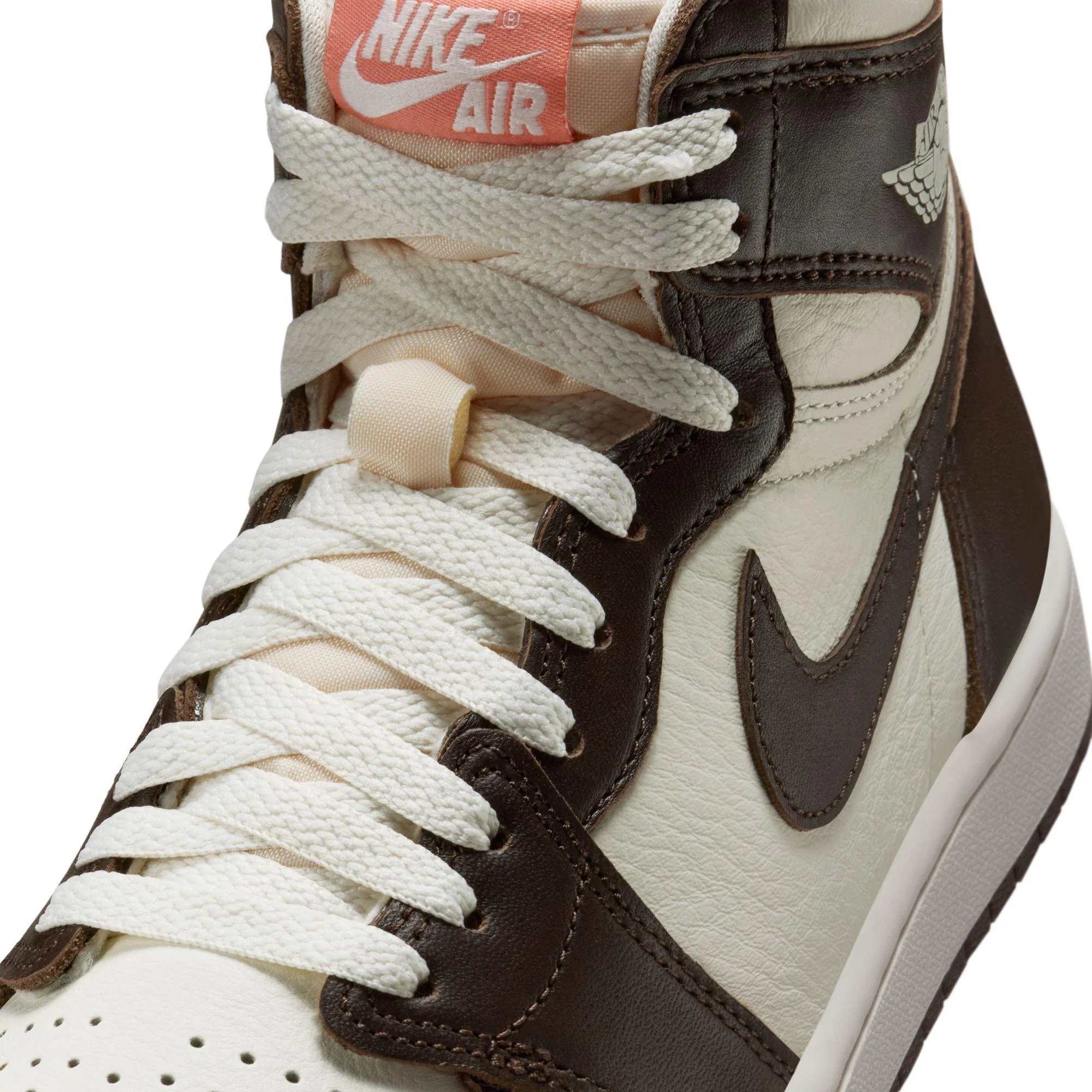 Women's Air Jordan 1 Retro High OG Baroque Brown/Sail-Light Madder Root - Image 5