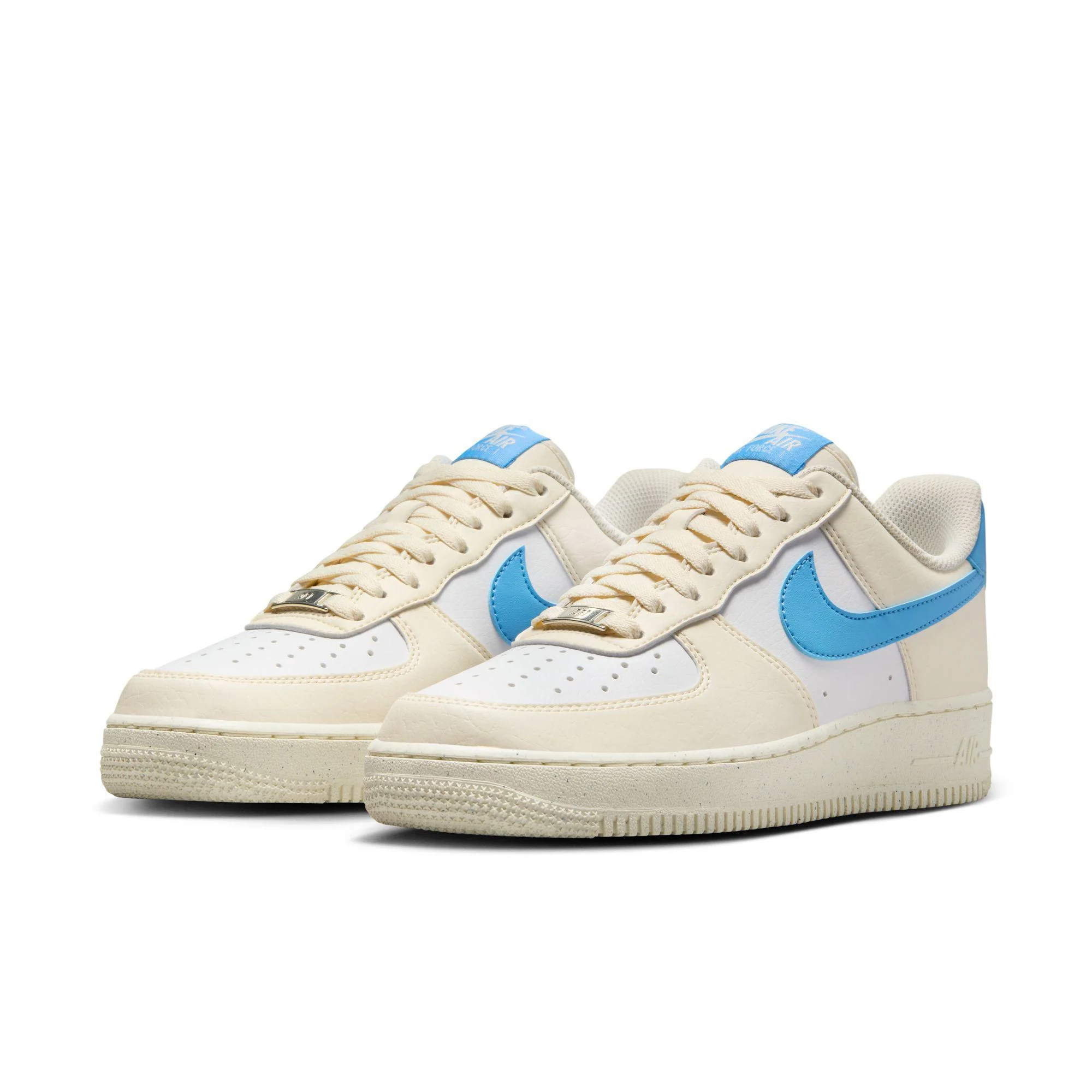 Women's Nike Air Force 1 '07 Next Nature Pale Ivory/University Blue-White-Sail - Image 2