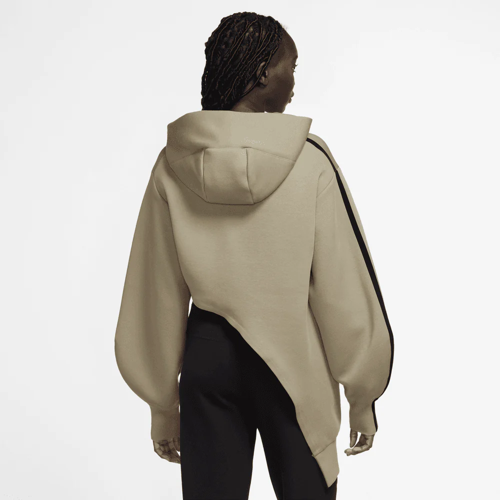Women's Oversized Asymmetrical Hoodie - Image 2